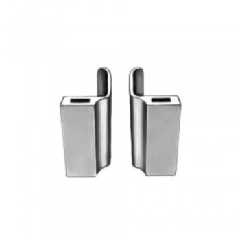 Lateral Blades Pair Fig. 2 Stainless Steel, Blade Size 50 x 80 mm